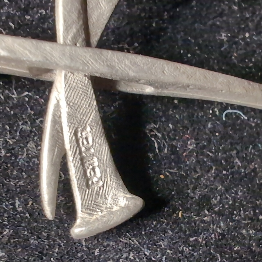 Pewter Cross Necklace - Picture 2 of 7